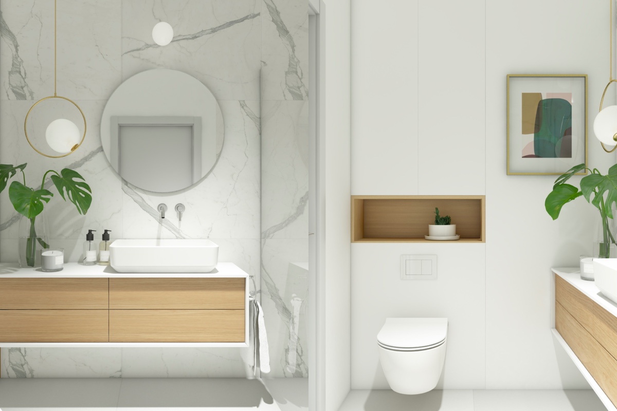 Modern and Minimal Bathrooms